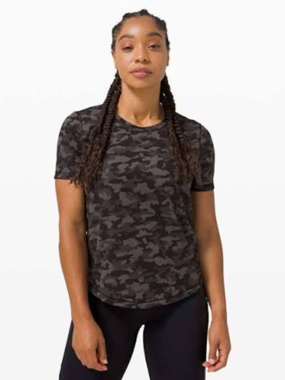 Lululemon Long Distance Short Sleeve Shirt